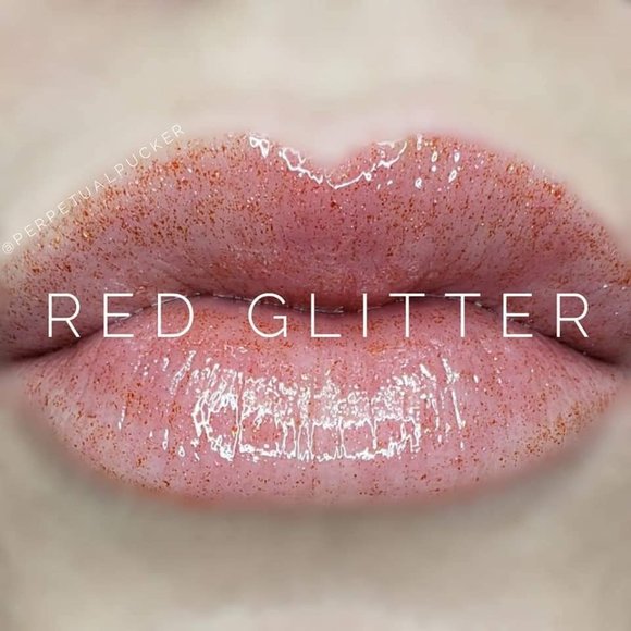 Red Glitter LipSense Moisturizing Gloss by SeneGence - Picture 1 of 3